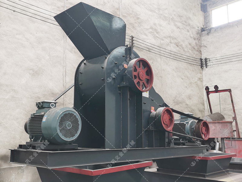 SCF600X600雙級粉碎機發貨圖片_發往山東濱州_破碎電石渣